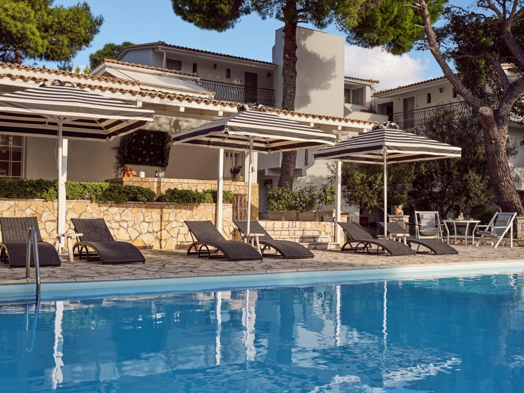 Aquarius Hotel Vasilikí المظهر الخارجي الصورة