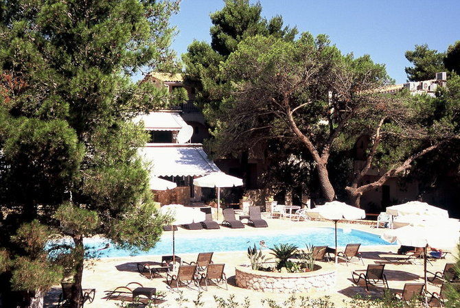 Aquarius Hotel Vasilikí المظهر الخارجي الصورة